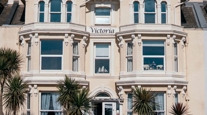 External view of Victoria Holiday Apartments in Teignmouth